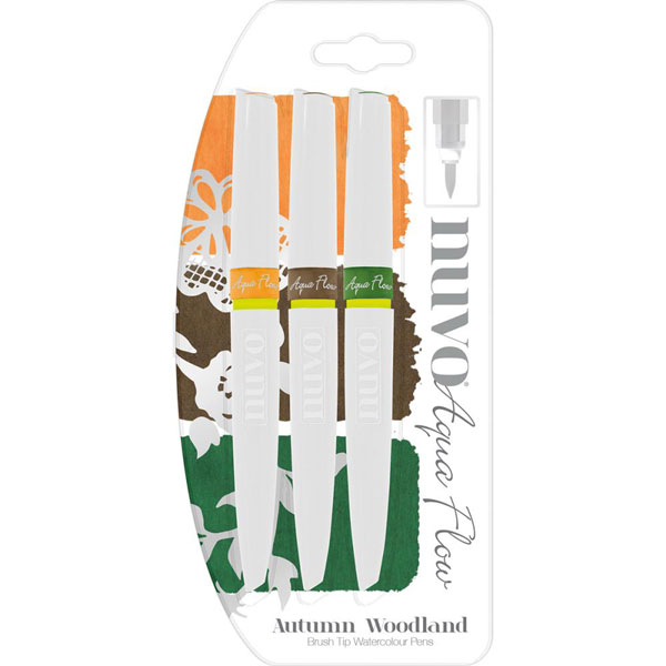 Nuvo Aqua Flow Pens – Autumn Woodland