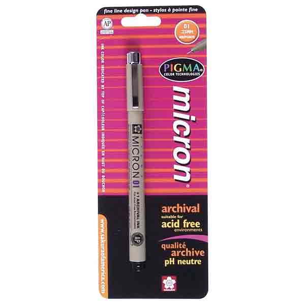 Pigma® Micron® Black Fine Line Design Pen - .25mm