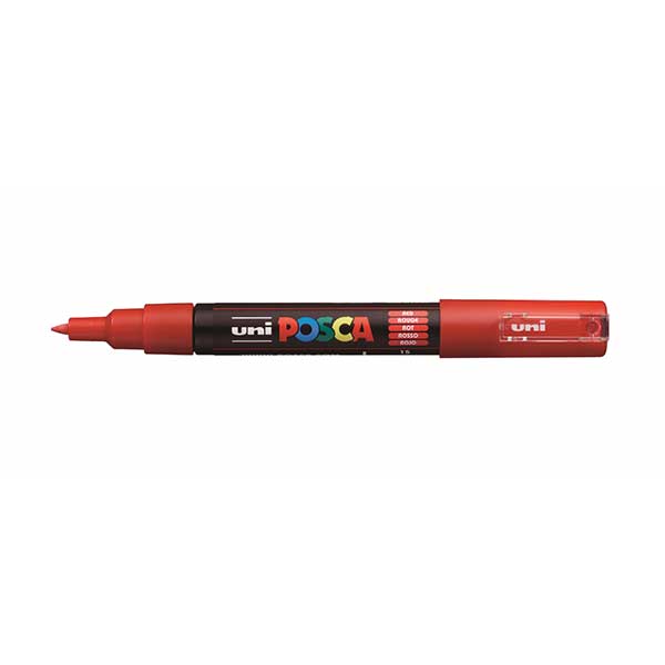 Posca Extra Fine Paint Marker - Red