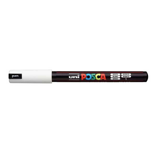 Posca Ultra Fine Paint Marker – White