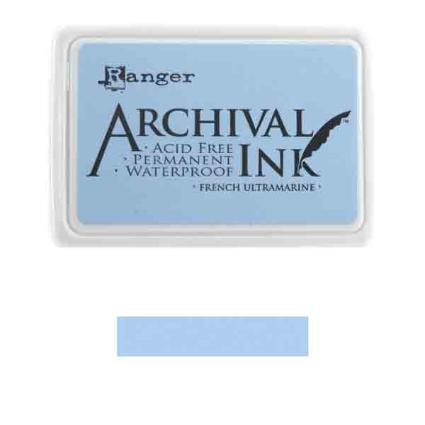 Ranger French Ultramarine Archival Ink Pad