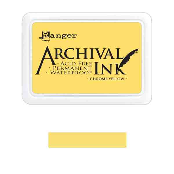 Ranger Chrome Yellow Archival Ink Pad