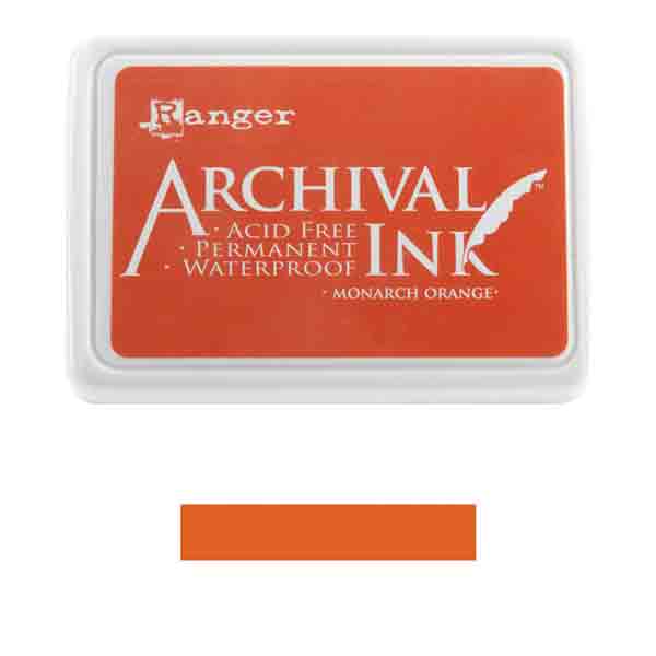 Ranger Monarch Orange Archival Ink Pad