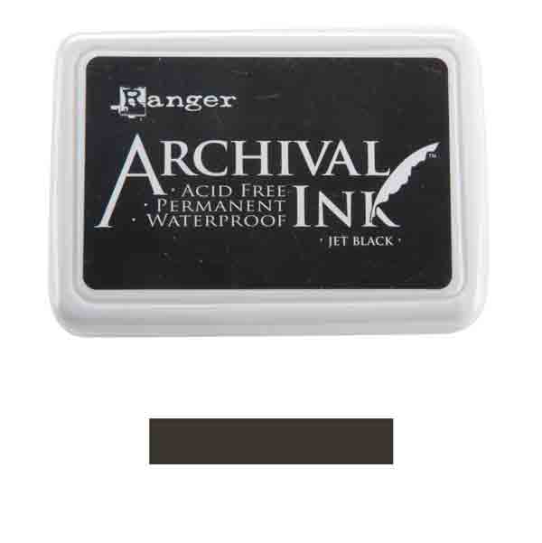 Ranger Jet Black Archival Ink Pad