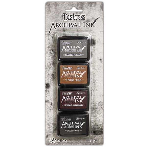 Tim Holtz Distress Archival Mini Ink Kit #3