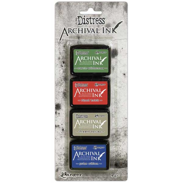 Tim Holtz Distress Archival Mini Ink Kit #6