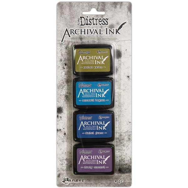 Tim Holtz Distress Archival Mini Ink Kit #2