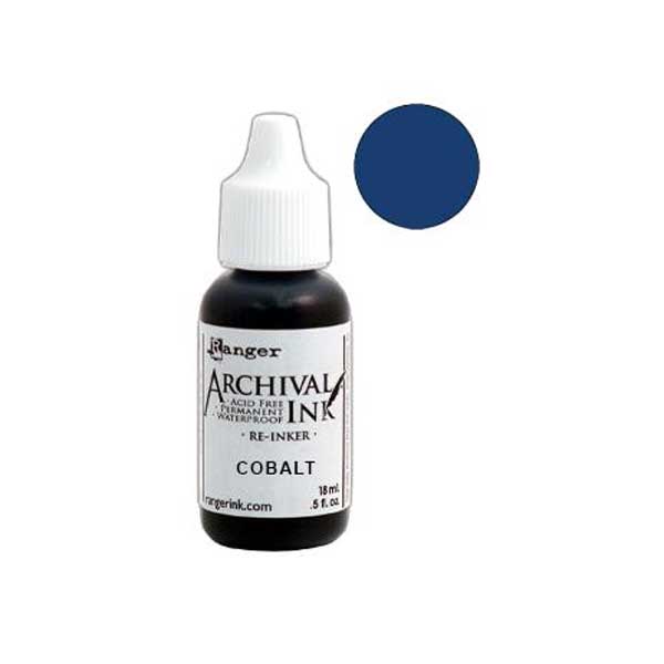 Ranger Archival Ink Pad Reinker - Cobalt