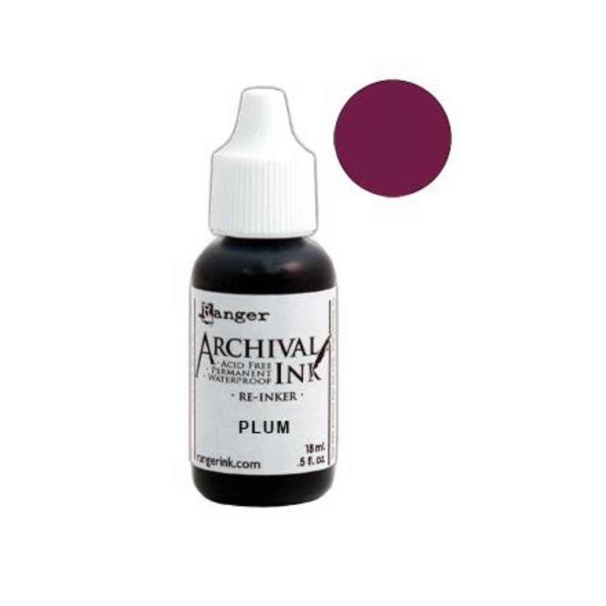 Ranger Archival Ink Pad Reinker - Plum