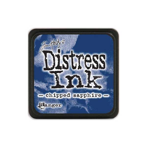 Ranger–Tim Holtz Mini Distress Ink Pad – Chipped Sapphire