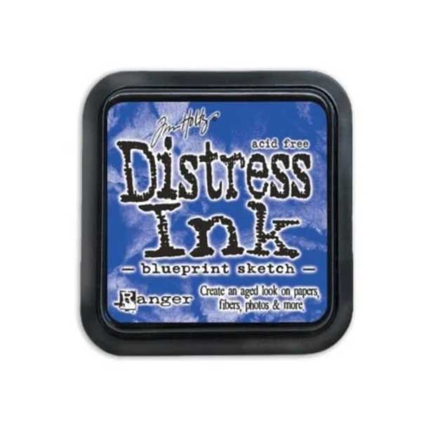 Ranger–Tim Holtz Mini Distress Ink Pad – Blueprint Sketch