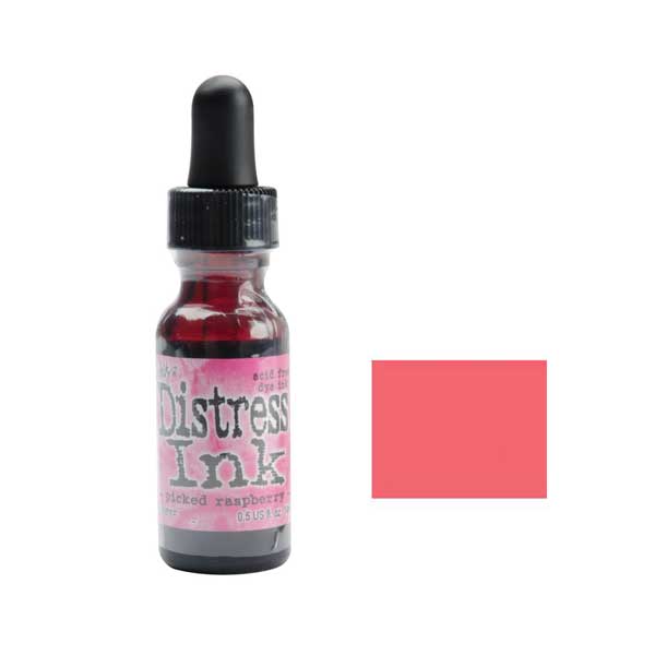 Ranger Tim Holtz Distress Ink Pad Reinker – Picked Raspberry