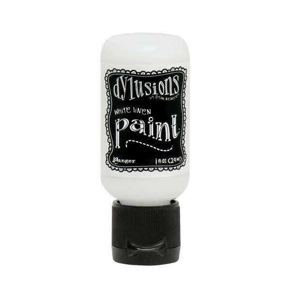 Dylusions Blendable Acrylic Paint – White Linen