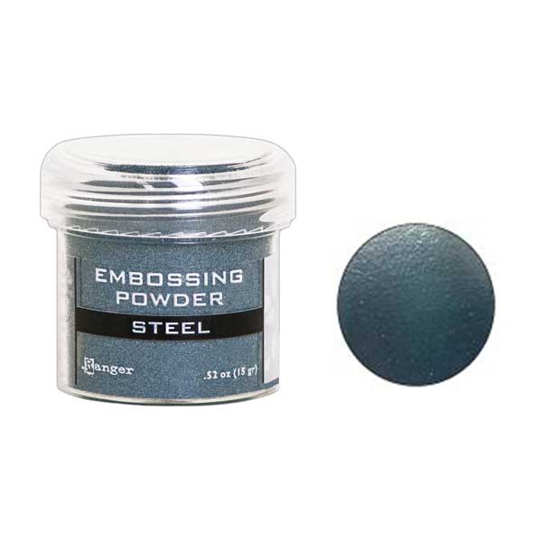 Ranger Steel Metallic Embossing Powder