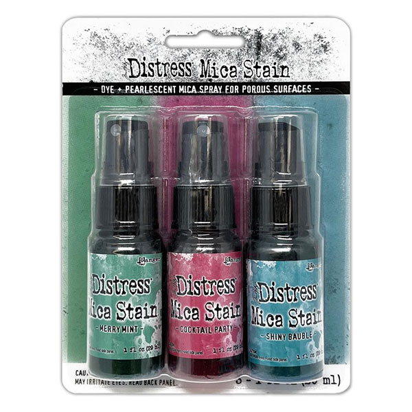 Ranger-Tim Holtz Distress Mica Sprays - Holiday Set #4