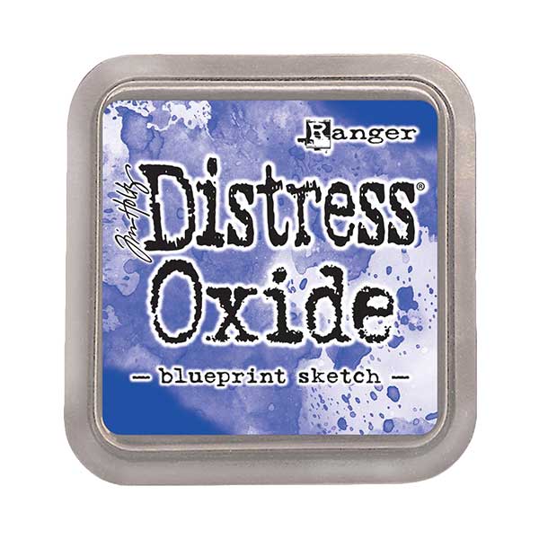 Tim Holtz Distress Oxide Ink Pad – Blueprint Sketch