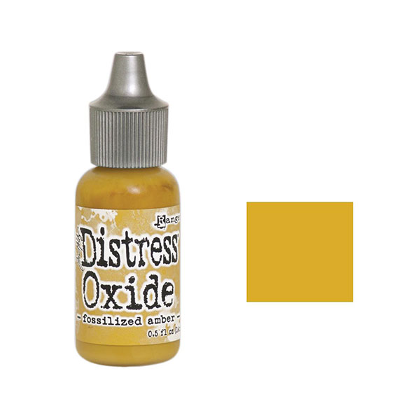 Tim Holtz Distress Oxide Reinker - Fossilized Amber