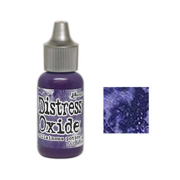 Tim Holtz Distress Oxide Ink Pad Reinker –Villainous Potion