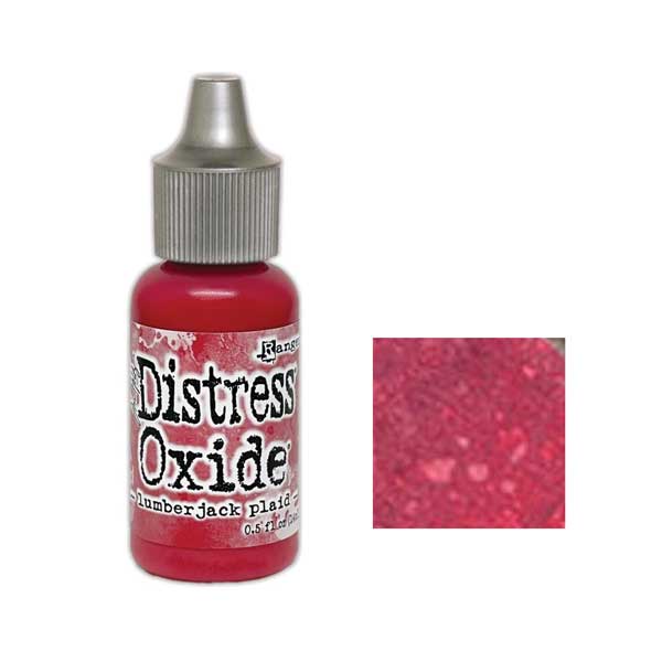 Tim Holtz Distress Oxide Ink Pad Reinker - Lumberjack Plaid