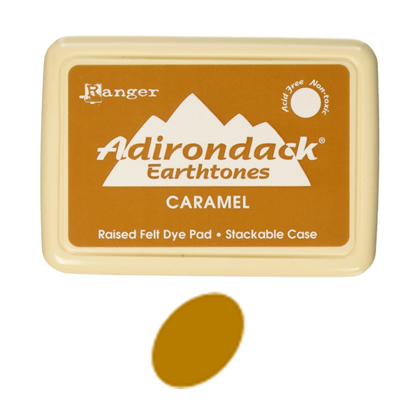 Ranger Adirondack Dye Ink Pad – Caramel