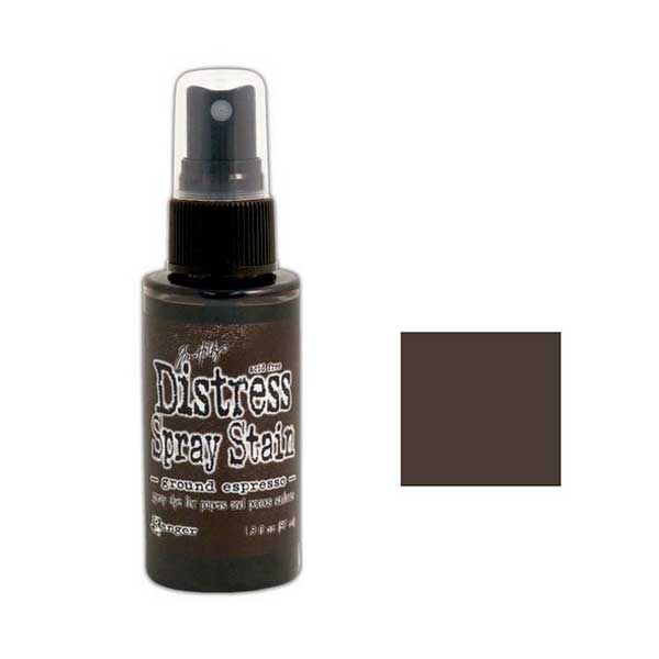 Tim Holtz Distress Spray Stain – Ground Espresso