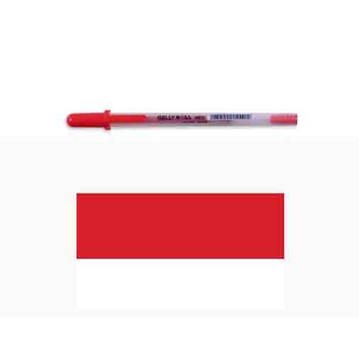 Sakura Gelly Roll Medium Point Pen - Red