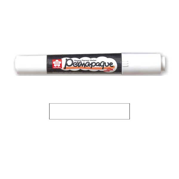 Sakura Permapaque Paint Marker Dual Point - White