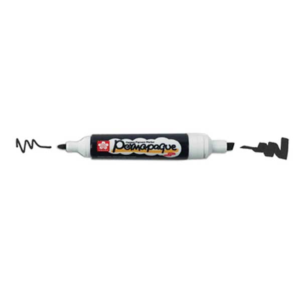 Sakura Permapaque Paint Marker Dual Point - Black