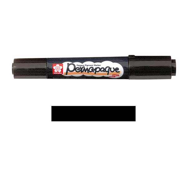 Sakura Permapaque Paint Marker Dual Point - Black