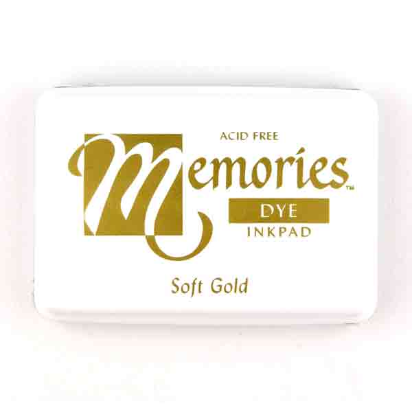 Soft Gold Memories Dye Ink Pad