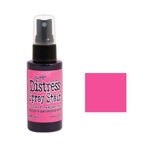 Tim Holtz Distress Spray Stain – Picked Raspberry