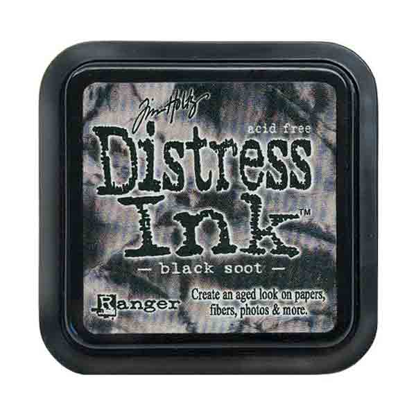 Tim Holtz Distress Ink Pad - Black Soot