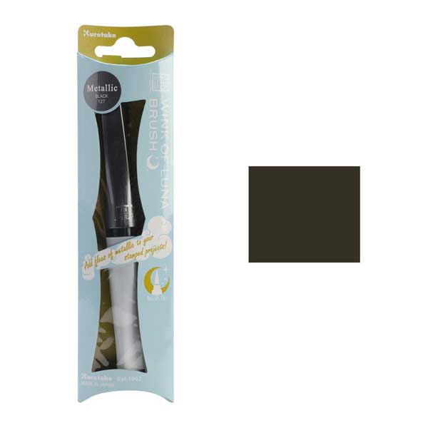 ZIG Wink of Luna Metallic Brush Pen - Black