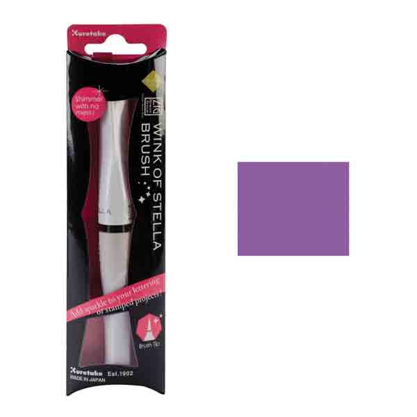 ZIG Wink of Stella Glitter Brush - Violet