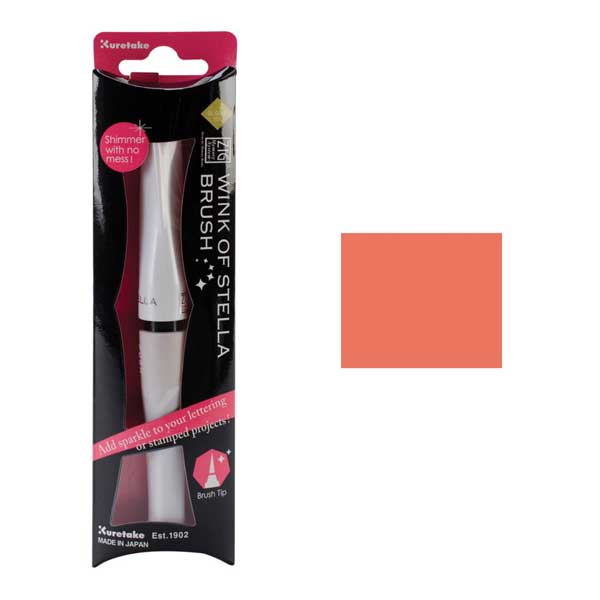 ZIG Wink of Stella Glitter Brush Marker - Red