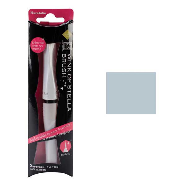 ZIG Wink of Stella Glitter Brush Marker - Silver