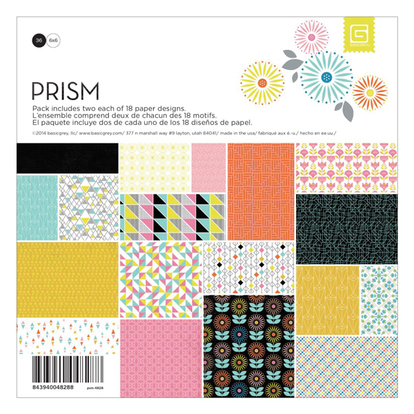 PRISM 6&quot; x 6&quot; Paper Pak