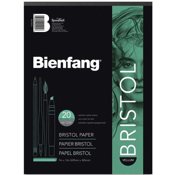 Bienfang Bristol Paper Pad – Vellum Finish