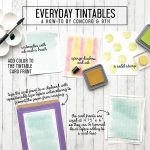 Concord & 9th Everyday Tintables Card Pack