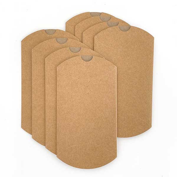 Concord &amp; 9th Kraft Pillow Boxes