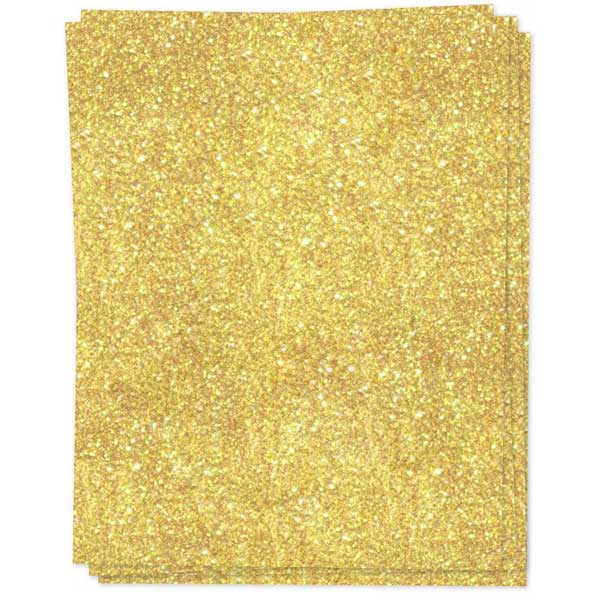 Concord &amp; 9th Glitter Paper - Gold