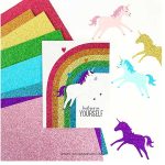 Concord & 9th Rainbow Glitter Paper Pack