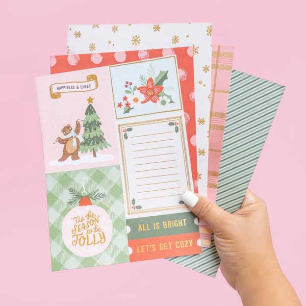 Crate Paper Mittens &amp; Mistletoe Paper Pad