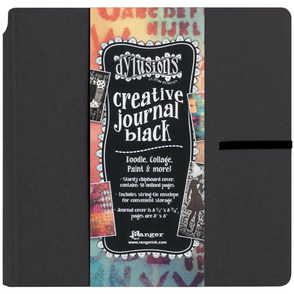 Dyan Reaveley&#039;s Black Dylusions Creative Journal