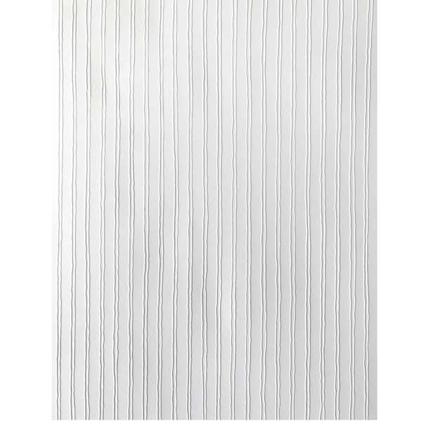 Foiled Fox Stripes White Embossed Paper