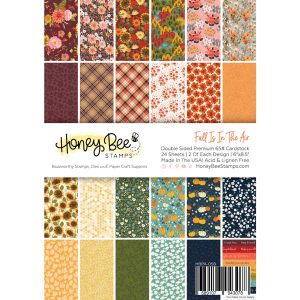 Honey Bee Stamps Fall Is In The Air Paper Pad