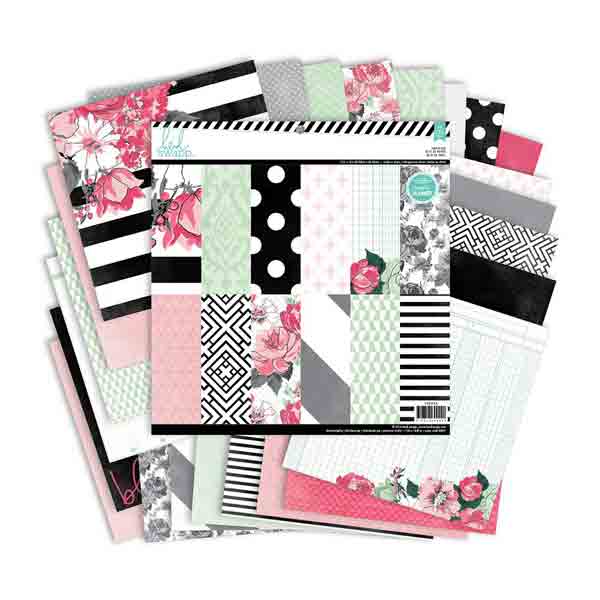 Heidi Swapp Single-Sided Paper Pack - Hello Beautiful