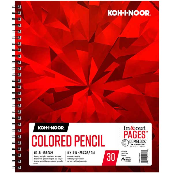 Koh-I-Noor Colored Pencil Pad - 9&quot;x12&quot;