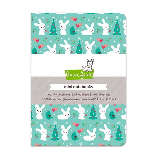 Lawn Fawn Snow Day Remix Mini Notebooks