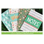 Lawn Fawn Snow Day Remix Mini Notebooks